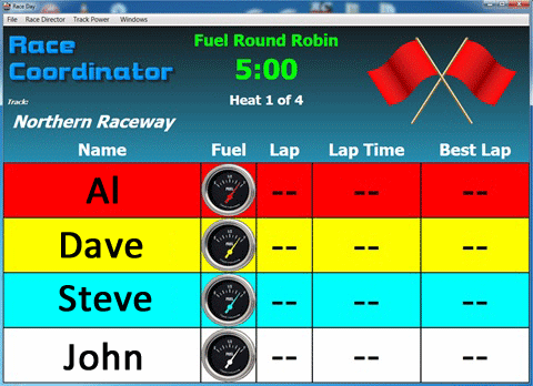 Race Cordinator Slot Car Racing Software